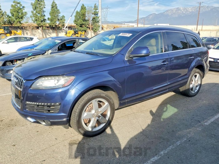 Audi Q7 2015 VIN WA1CGAFE8FD014239