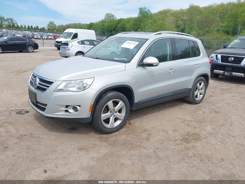 VOLKSWAGEN TIGUAN 2010 VIN WVGBV7AX2AW536795 фото 2