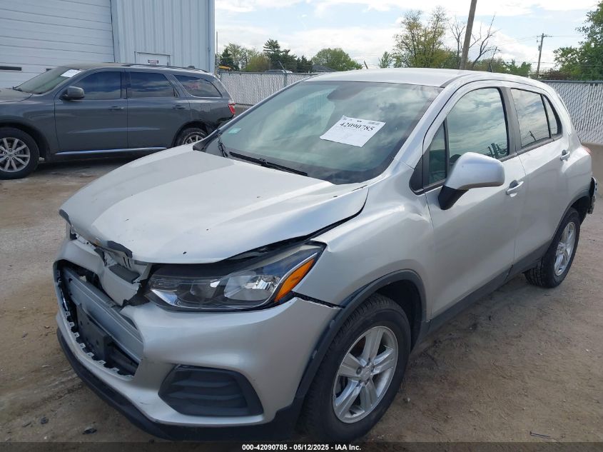 CHEVROLET TRAX 2019 VIN 3GNCJKSB0KL253210 фото 2