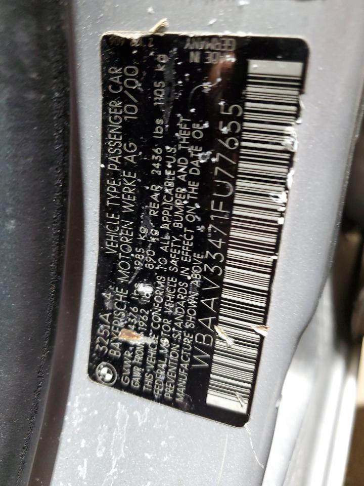 MITSUBISHI FUSO TRUCK FE 2006 VIN JL6BBG1S46K006898 фото 13