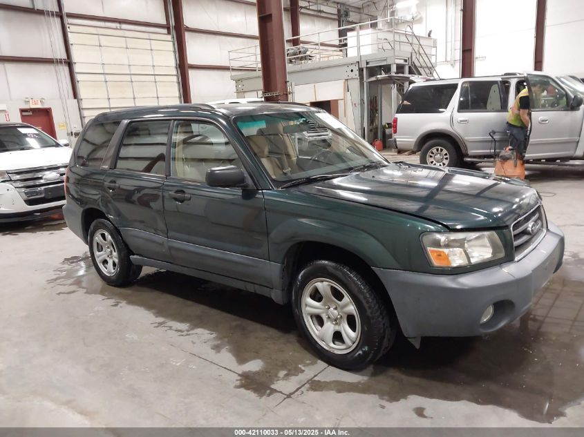SUBARU FORESTER 2004 JF1SG63664H762740