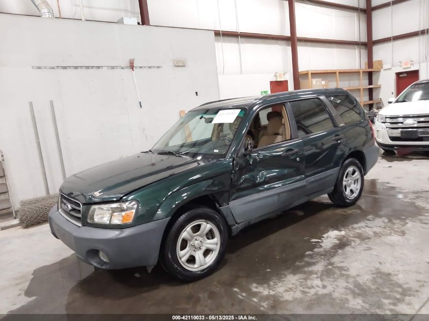 SUBARU FORESTER 2004 VIN JF1SG63664H762740 фото 2