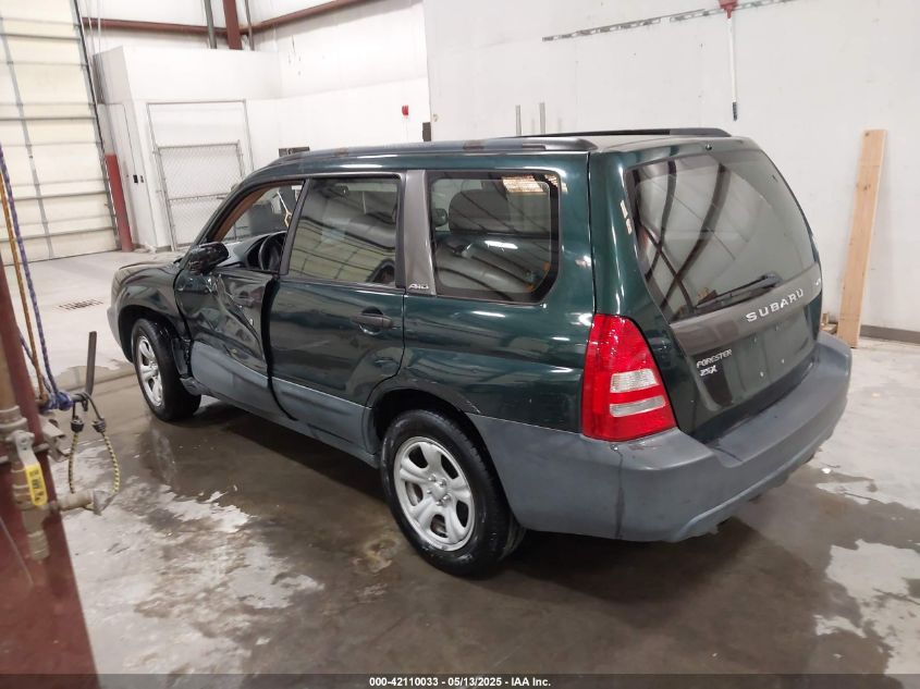 SUBARU FORESTER 2004 VIN JF1SG63664H762740 фото 3