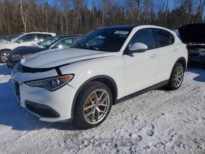 Alfa romeo Stelvio 2018 VIN ZASFAKNN3J7C01351