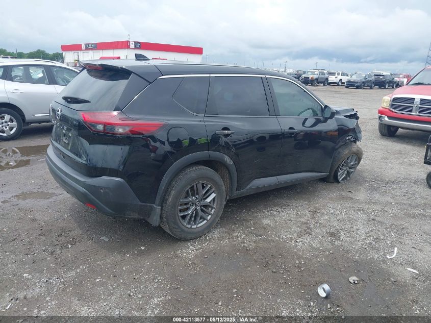 NISSAN ROGUE 2021 VIN JN8AT3AA3MW015085 фото 4