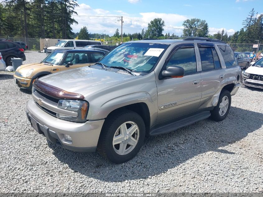 CHEVROLET TRAILBLAZER 2003 VIN 1GNDT13SX32383330 фото 2