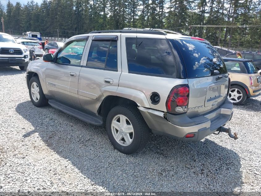 CHEVROLET TRAILBLAZER 2003 VIN 1GNDT13SX32383330 фото 3
