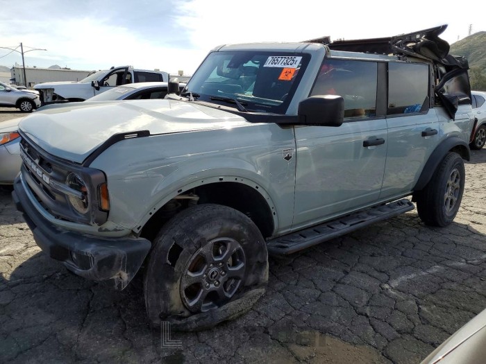 Ford Bronco 2023 VIN 1FMEE5BP1PLB29674