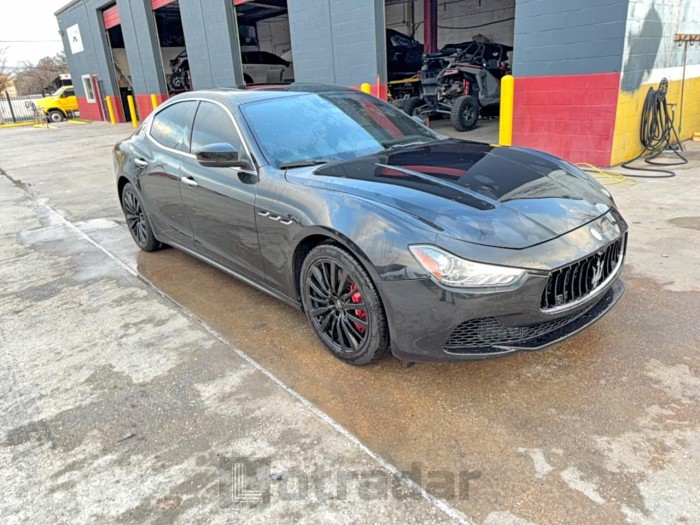 Maserati Ghibli 2017 VIN ZAM57RTA4H1234007