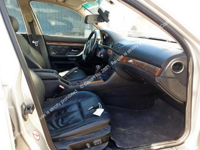 BMW 5 SERIES 2000 VIN WBADM61040GN14333 фото 6