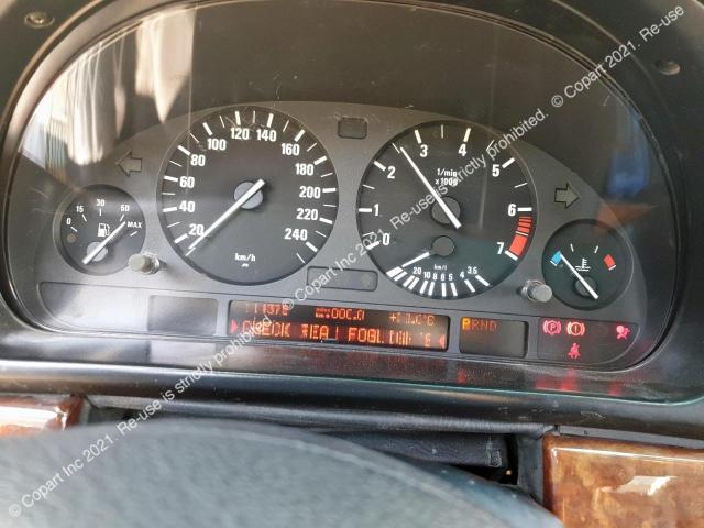 BMW 5 SERIES 2000 VIN WBADM61040GN14333 фото 9