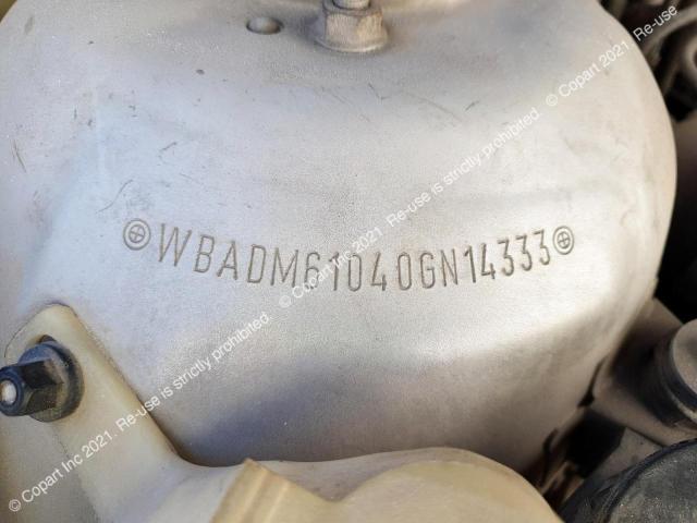 BMW 5 SERIES 2000 VIN WBADM61040GN14333 фото 12