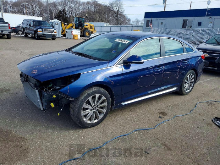 Hyundai Sonata 2017 VIN 5NPE34AF3HH515824