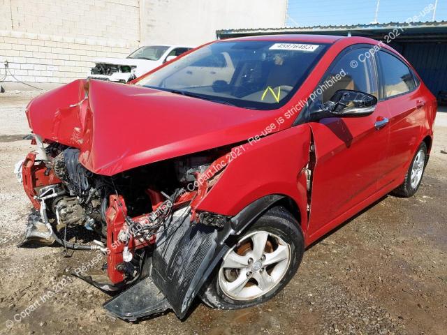 HYUNDAI ACCENT 2015 VIN KMHCT41D8FU778606 фото 3