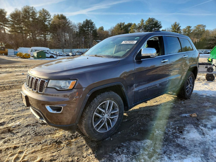 Jeep Grand cherokee 2017 VIN 1C4RJFBG7HC821768