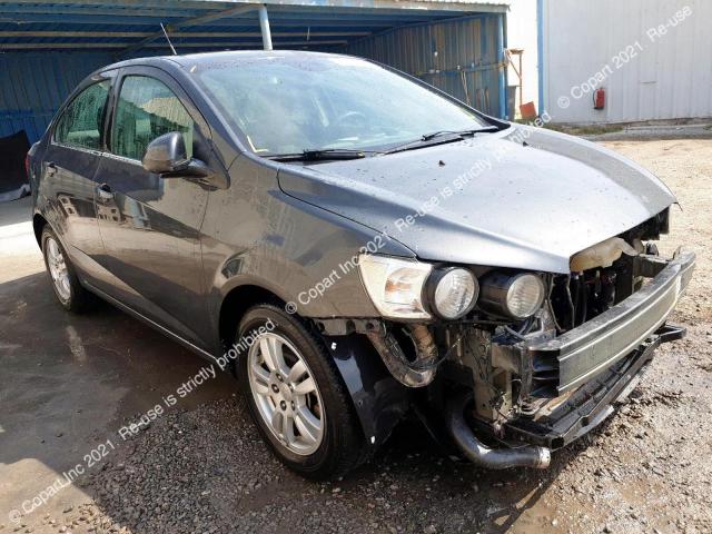 CHEVROLET SONIC 2013 VIN 1G1JC5SB3D4230873