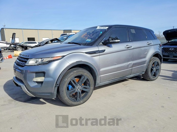 Land rover Range rover evoque 2012 VIN SALVT2BG3CH606264