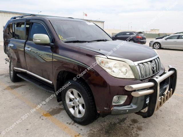 TOYOTA PRADO 2013 VIN JTEJU9FJ5D5045534