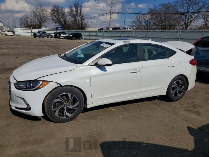 Hyundai Elantra 2017 VIN 5NPD84LF2HH183918