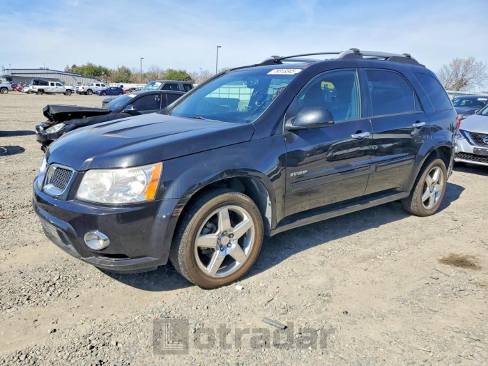 Pontiac Torrent 2008 VIN 2CKDL537386056637