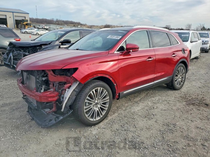 Lincoln Mkx 2018 VIN 2LMPJ6LR8JBL29098