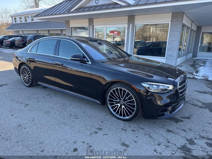 Mercedes-benz S-klasse 2022 VIN W1K6G7GB8NA100778