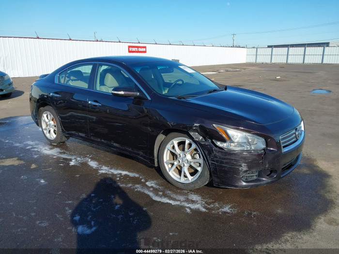 Nissan Maxima 2012 VIN 1N4AA5AP8CC829109