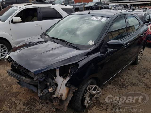 FORD KA SEDAN 2018 VIN 9BFZH54J3J8487011 фото 2