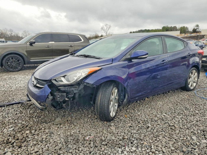 Hyundai Elantra 2013 VIN 5NPDH4AE6DH405803