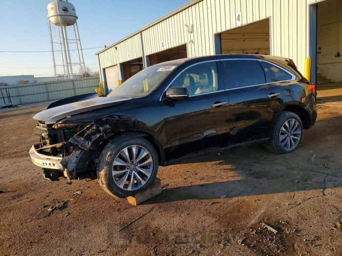 Acura Mdx 2015 VIN 5FRYD4H44FB002168