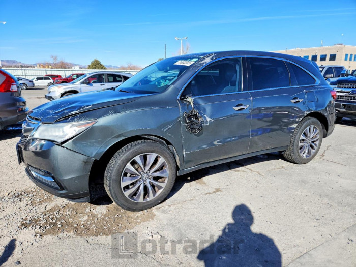 Acura Mdx 2015 VIN 5FRYD3H46FB002053
