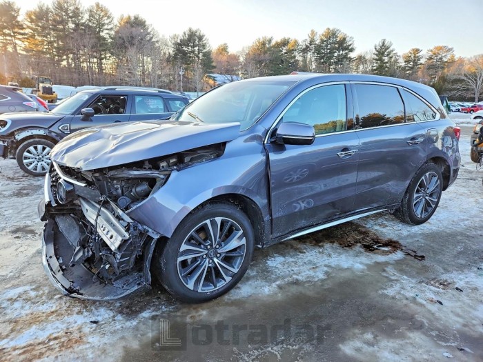 Acura Mdx 2019 VIN 5J8YD4H56KL006368