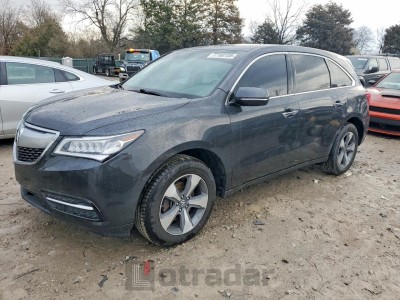 Acura Mdx 2016 VIN 5FRYD4H26GB047001