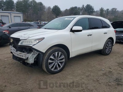 Acura Mdx 2016 VIN 5FRYD4H47GB014512