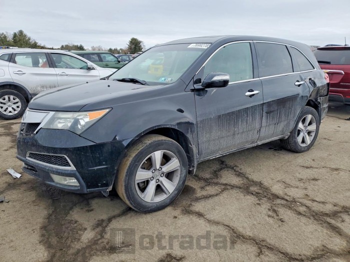 Acura Mdx 2012 VIN 2HNYD2H35CH540603