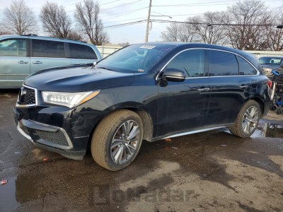 Acura Mdx 2017 VIN 5FRYD4H55HB001333