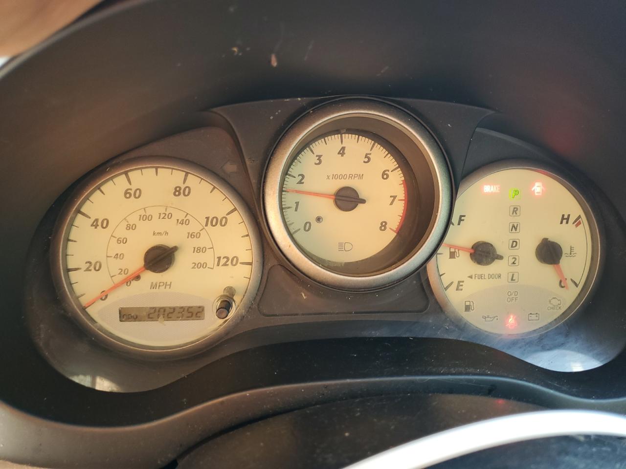 TOYOTA RAV4 2001 VIN JTEHH20V610071655 фото 9