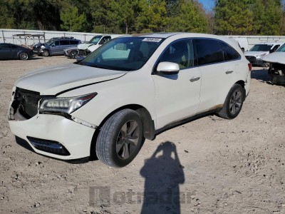 Acura Mdx 2014 VIN 5FRYD3H23EB016599