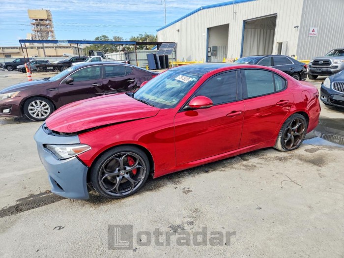Alfa romeo Giulia 2019 VIN ZARFAMBN1K7611954