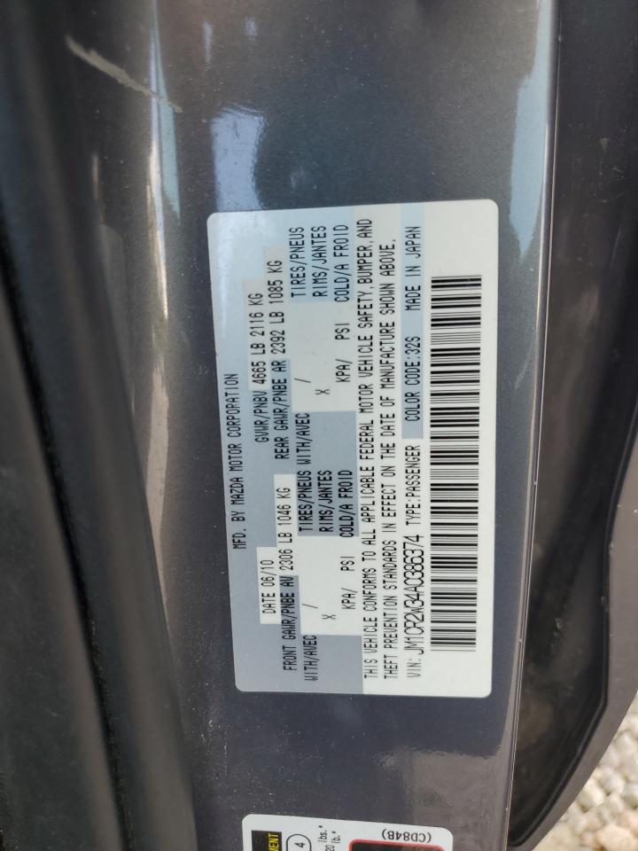 MAZDA 5 2010 VIN JM1CR2W34A0386374 фото 13