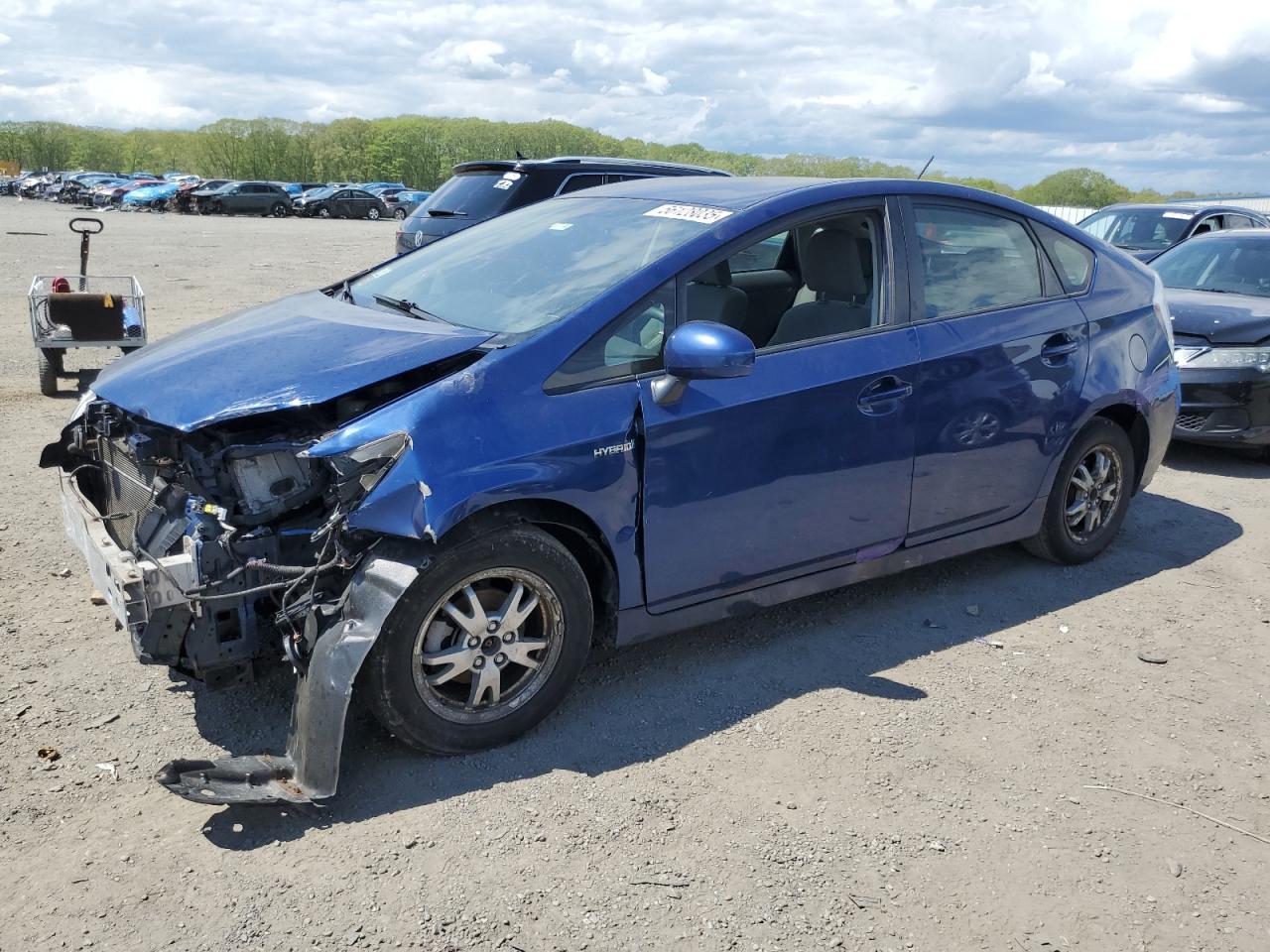 TOYOTA PRIUS 2010 VIN JTDKN3DU7A0096879