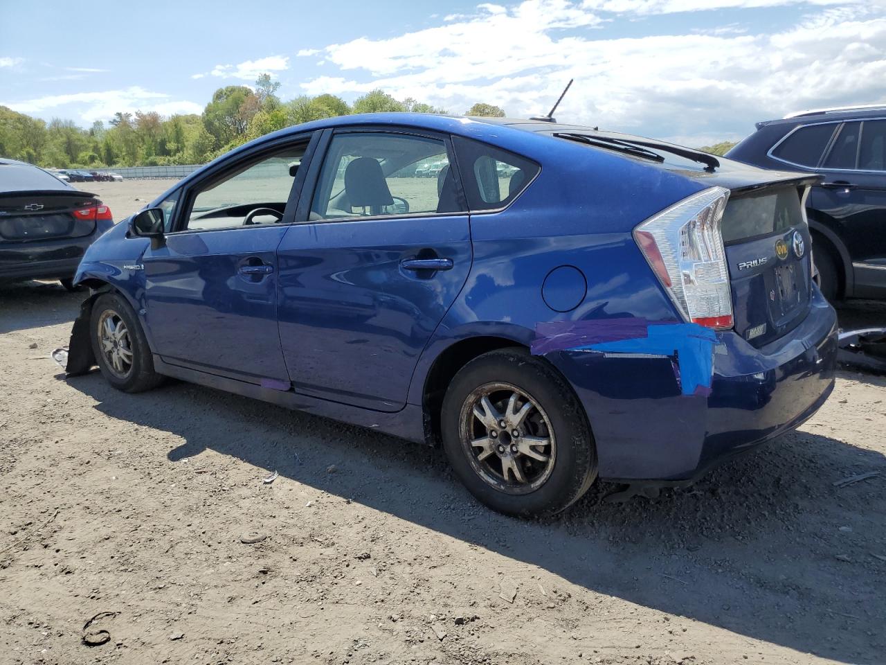 TOYOTA PRIUS 2010 VIN JTDKN3DU7A0096879 фото 2