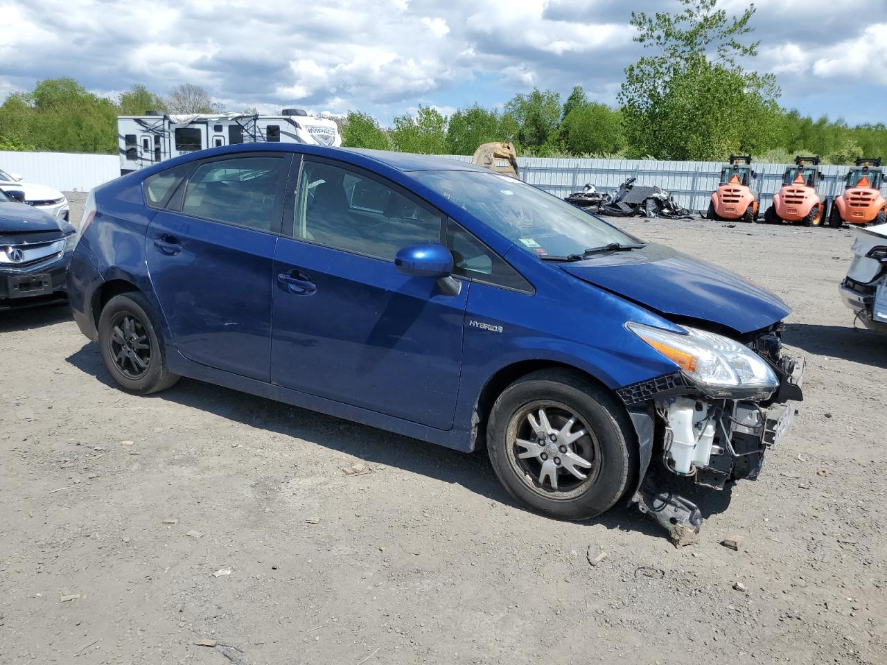 TOYOTA PRIUS 2010 VIN JTDKN3DU7A0096879 фото 4