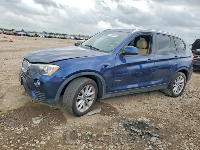 BMW X3 2016 VIN 5UXWX9C53G0D74986