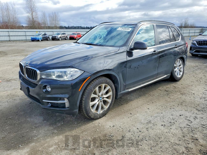 BMW X5 2016 VIN 5UXKR2C51G0R72989