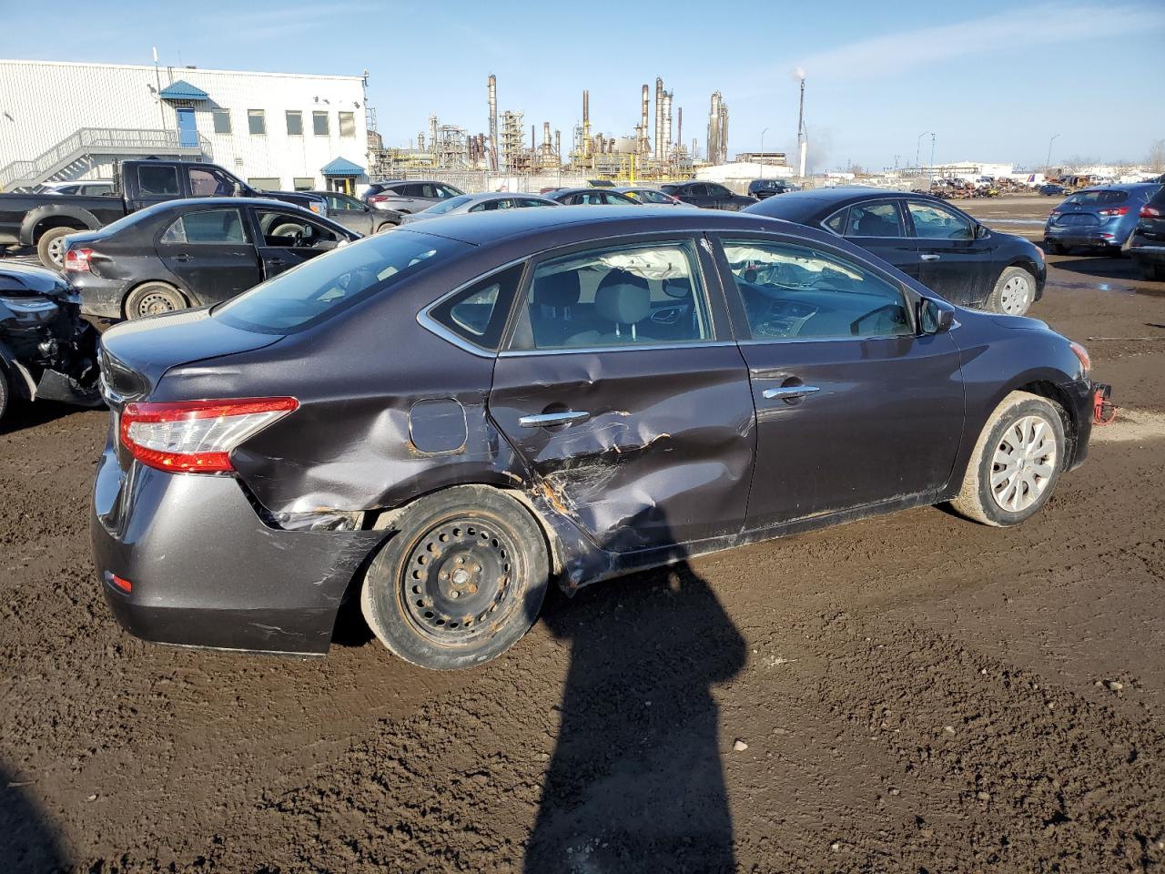 NISSAN SENTRA 2013 VIN 3N1AB7AP6DL628983 фото 3