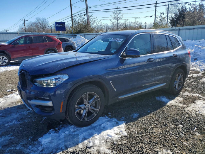 BMW X3 2021 VIN 5UXTY5C00M9G42705