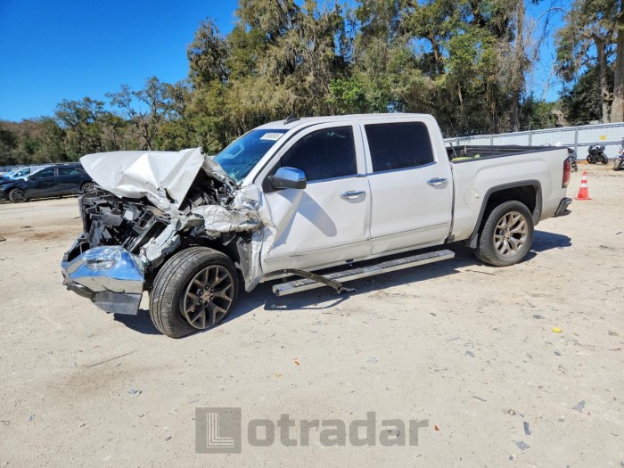 Gmc SIERRA 2018 VIN 3GTU2NEC8JG554850
