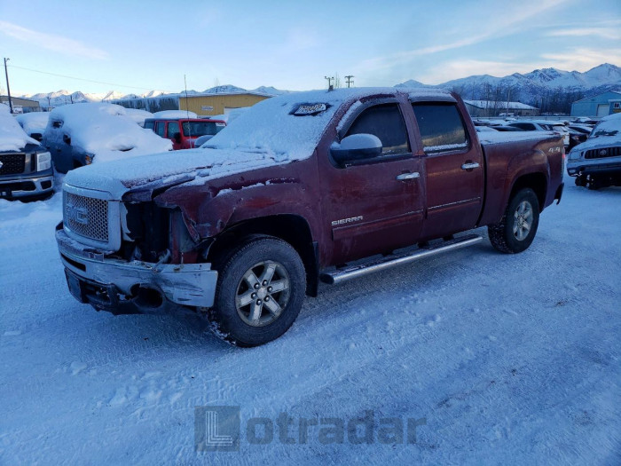 Gmc SIERRA 2013 VIN 3GTP2VE76DG350195