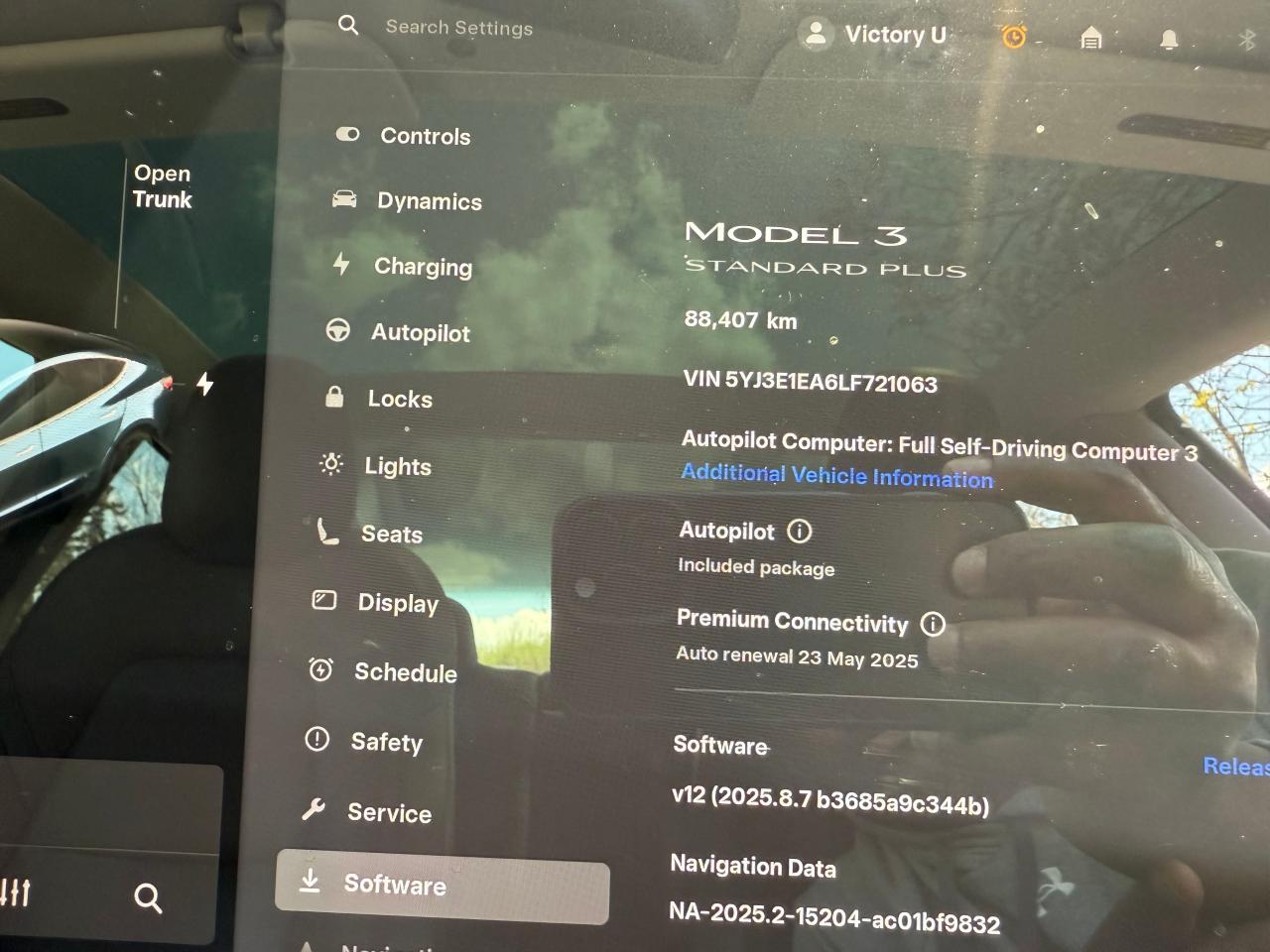 TESLA MODEL 3 2020 VIN 5YJ3E1EA6LF721063 фото 8